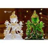  Tượng Tara Lưu Ly Mật Tông [Kim Cương Hỷ Lạc] 32Cm 