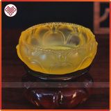  Bộ Tượng Hoàng Thần Tài Zambala Mật Tông [Kim Cương Hỷ Lạc] Lưu Ly 10Cm 