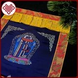  Rèm Trang Trí Bàn Thờ Mật Tông [Kim Cương Hỷ Lạc] Rèm Cửa Bát Cát Tường Hợp Nhất- Kalachakra 