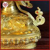  Tượng Phật Quan Âm Tứ Thủ Mật Tông [Kim Cương Hỷ Lạc] Đài Loan Hàng Loại 1 - Kích Thước 17-23-33Cm 