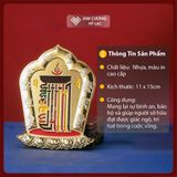  Biểu Tượng Kalachakra Dán Trang Trí Ban Thờ Mật Tông [Kim Cương Hỷ Lạc] Nhựa 15Cm 