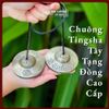  Chuông Đồng Nepal-Chuông Tingsha Tây Tạng Cao Cấp [Kim Cương Hỷ Lạc] Đồng Cao Cấp, Âm Chuông Cực Hay 