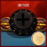  Chùy Kim Cang Mật Tông Pháp Khí Chùy Kim Cang [Kim Cương Hỷ Lạc] Chất liệu Cao Cấp Có Đế Cắm 