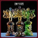  Bộ 8 Món Bát Bảo Cúng Dường Phật [Kim Cương Hỷ Lạc] Bộ Bát Cát Tường Lưu Ly Cao Cấp Size Lớn 