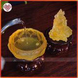  Bộ Tượng Hoàng Thần Tài Zambala Mật Tông [Kim Cương Hỷ Lạc] Lưu Ly 10Cm 