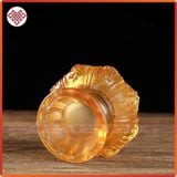  Đế Nến, Chân Đèn Nến Bơ Lưu Ly Bát Cát Tường [Kim Cương Hỷ Lạc] 7 Màu 