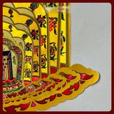  Decal Dán Cửa Kalachakra, Miếng Dán Kim Cang Thời Luân [Kim Cương Hỷ Lạc] Thịnh Vượng Và Bình An 