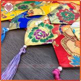  Rèm Quây Bàn Thờ Trang Trí Bàn Thờ Mật Tông [Kim Cương Hỷ Lạc] 