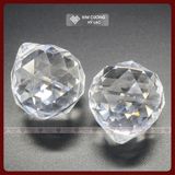  Quả Cầu Treo Pha Lê Phong Thủy [Kim Cương Hỷ Lạc] Độ Trong Suốt Rất Cao, Size 4 - 5 - 6 - 7 - 8 Cm 