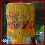  Lọng Thờ Mật Tông [Kim Cương Hỷ Lạc] Gấm Thêu 8 Biểu Tượng Cát Tường 