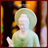  Tượng Đức Phật Thích Ca Mâu Ni, Tượng Phật Gốm [Kim Cương Hỷ Lạc] Chất Liệu Gốm Tử Sa 15 - 30cm 