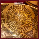  Chuông Xoay Thủ Công Nepal - Chuông Xoay Họa Tiết Hình Phật [Kim Cương Hỷ Lạc] Chuông Xoay Tây Tạng 