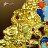  Thất Bảo Hợp Nhất Đồ Thờ Cúng Mật Tông[ Kim Cương Hỷ Lạc] Hợp Kim 