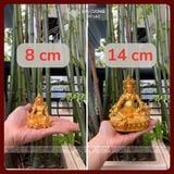  Tượng Phật Hoàng Thần Tài Dzambala - Tượng Phật Mật Tông Mini [Kim Cương Hỷ Lạc] Hợp Kim 8Cm - 14Cm 