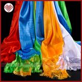  Khăn Khata Bát Cát Tường Mật Tông- Khăn Ban Phước [Kim Cương Hỷ Lạc] 250X40Cm 