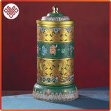  Kinh Luân Điện Để Bàn [Kim Cương Hỷ Lạc] Xoay Không Nhạc Phiên Bản 5 Màu Mới 