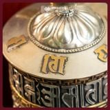  Kinh Luân Treo Tường Nepal - Nhiều Mẫu [ Kim Cương Hỷ Lạc] Kinh Luân Thủ Công Nepal, Dùng Treo Tường 