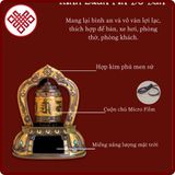  Kinh Luân Xoay Chú Microfilm Không Nhạc [Kim Cương Hỷ Lạc] Decor Xe Ô tô Pin Năng Lượng Mặt Trời 