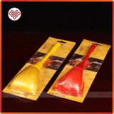  Chổi Quét Tượng Phật, Cọ Vệ Sinh Tượng Phật [Kim Cương Hỷ Lạc] Lông Siêu Dày Mịn, Cán Nhựa Vàng - Đỏ 