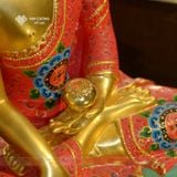 Tượng Thích Ca Mật Tông [Kim Cương Hỷ Lạc] Đồng Vẽ Màu 
