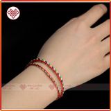  Vòng Tay Phong Thủy, Vòng Phong Thủy May Mắn Ngũ Sắc Mật Tông [Kim Cương Hỷ Lạc] Hàng Thủ Công 