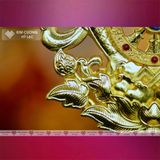  Bát Cát Tường Hợp Nhất, 8 Biểu Tượng Cát Tường [Kim Cương Hỷ Lạc] Hợp Kim Cao Cấp Màu Vàng Size 25cm 