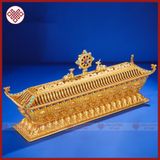  Lư Xông Trầm Bát Cát Tường Mật Tông [Kim Cương Hỷ Lạc] Đồng 