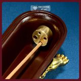  Lư Xông Đồng Cao Cấp- Lư Xông Khói Cúng Dường Mật Tông [Kim Cương Hỷ Lạc] Lư Xông Khắc Bát Cát Tường 