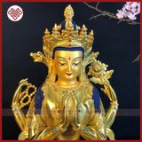  Tượng Phật Quan Âm Tứ Thủ Mật Tông [Kim Cương Hỷ Lạc] Đài Loan Hàng Loại 1 - Kích Thước 17-23-33Cm 