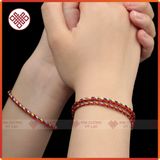  Vòng Tay Phong Thủy, Vòng Phong Thủy May Mắn Ngũ Sắc Mật Tông [Kim Cương Hỷ Lạc] Hàng Thủ Công 