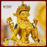  Tượng Phật Tara Trắng Mật Tông [Kim Cương Hỷ Lạc] 