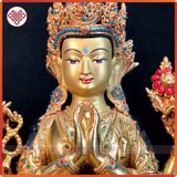  Tượng Quan Âm Tứ Thủ Mật Tông [Kim Cương Hỷ Lạc] Nepal 