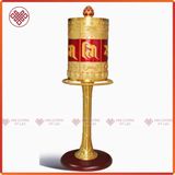  Kinh Luân Xoay Kinh Luân Điện Vạn Phúc [Kim Cương Hỷ Lạc] Đồ Thờ Mật Tông 158Cm 