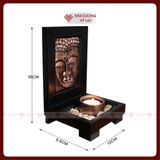  Hộp Nến Phật Bình An - Hộp Đựng Nến Phật Thích Ca [Kim Cương Hỷ Lạc] Trang Trí Nhà Cửa, Bàn Làm Việc 