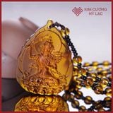  Dây Chuyền Mặt Phật Mật Tông [Kim Cương Hỷ Lạc] Lưu Ly 