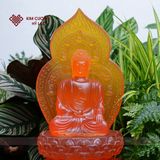  Tượng Tam Thế Phật Dược Sư, A Di Đà, Thích Ca Mật Tông [Kim Cương Hỷ Lạc] 30Cm 