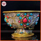  Chén Cúng Dường Mật Tông [Kim Cương Hỷ Lạc] Nepal 