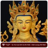  Tượng Phật Quan Âm Tứ Thủ Mật Tông [Kim Cương Hỷ Lạc] 33 Cm Nepal 