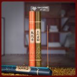  Nhang Trầm Hương Không Tăm [Kim Cương Hỷ Lạc] Bộ 11 Ống Nhang Trầm Hương, Thơm Dịu Nhẹ Tự Nhiên 100% 