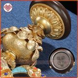  Bát Cát Tường Mật Tông [Kim Cương Hỷ Lạc] Đồng Mạ V.À.N.G Cao 16 Cm 