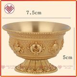  Ly Cúng, Chung Nước Cúng Phật bằng đồng [ Kim Cương Hỷ Lạc] 5x8cm 