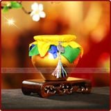  Bảo Bình Chiêu Tài Thỉnh Từ Tu Viện Shenchen Mật Tông [Kim Cương Hỷ Lạc] 3 Màu Sắc Tài Lộc 