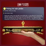  Lư Xông Đồng Cao Cấp- Lư Xông Khói Cúng Dường Mật Tông [Kim Cương Hỷ Lạc] Lư Xông Khắc Bát Cát Tường 