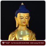  Tượng Phật A Di Đà Mật Tông [Kim Cương Hỷ Lạc] Nepal 33Cm 