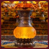  Chân Đèn Điện Hoa Sen Cao Cấp - Đèn Thờ Hoa Sen [Kim Cương Hỷ Lạc] Đèn Thờ Hoa Sen 9-13-19-27 bông 