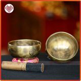  Chuông Xoay Full Moon Nepal [Kim Cương Hỷ Lạc] Size 10Cm, 15Cm - Thủ Công 