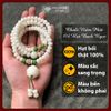  Chuỗi Niệm Phật 108 Hạt Bạch Ngọc Bồ Đề [Kim Cương Hỷ Lạc] Từ Hạt Bối Bạch Ngọc, May Mắn Bình An 