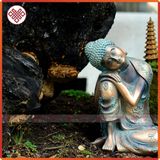  Tượng Phật An Nhiên Giả Đồng [Kim Cương Hỷ Lạc] Decor Trang Trí Nhà Cửa Sân Vườn 23Cm 