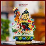  Tượng Phật Mật Tông, Tượng Bổn Tôn Vẽ Màu [Kim Cương Hỷ Lạc] Cỡ 14 Cm 