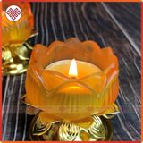  Chân Đèn [Kim Cương Hỷ Lạc] Lưu Ly Đế Hợp Kim 